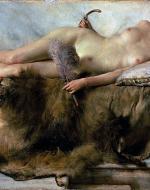 Lawrence Alma-Tadema's 1881 "The Tepidarium"