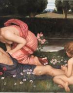 John Waterhouse 1899 The Awakening of Adonis