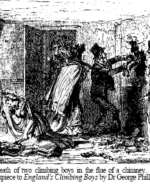 Death of two climbing boys. 