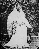 Woman in Mourning Robes