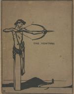 The front cover is printed in black on buff=coloured paper. At left is a herm with a drawn bow and arrow.