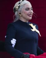 Vazquez II, Navy Petty Officer Carlos M., Lady Gaga enters the inauguration platform as she prepares to sing a rendition of “The Star-Spangled Banner” at the 59th Presidential Inauguration ceremony in Washington, Jan. 20, 2021