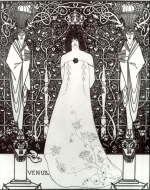 Aubrey Beardsley, Venus Between Terminal Gods