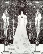 Aubrey Beardsley, Venus Between Terminal Gods