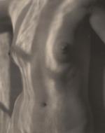 Weston, Edward. Refracted Sunlight on Torso. 1922. 
