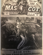 Frontpage from 1893 issue of The Mascot (NOLO muckracking newspaper).