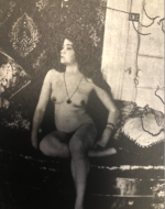 Bellocq, E. J. Storyville Photo, Girl with Medallion. 1912.