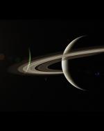 This image shows Saturn.