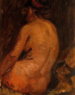 Pablo Picasso's 1895 Female Nude From Back