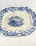 1851 Crystal Palace Transferware Platter