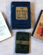 Four Victorian Letter-Writing Manuals. Photograph by Michael Marx, 2010.