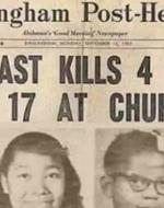 A news report of the Birmingham Church bombing
