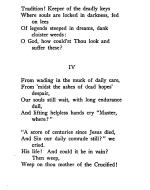 Fourth stanza in Truesdell Peom 