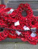 Wreaths of Memorial Poppies