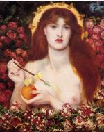 Dante Gabriel Rossetti 1864 "Venus Verticordia"