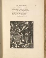 The Lady of Shalott, Lancelot mused, Moxon Edition