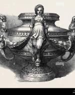 Majolica Vase by Minton