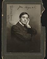 photograph portrait of Yone Noguchi