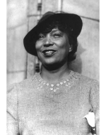 a photograph portrait of Zora Neale Hurston