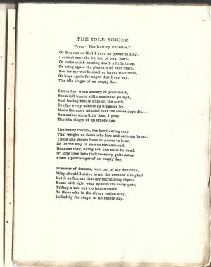 The Idle Singer