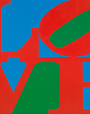 "Love" by Robert Indiana (1966)