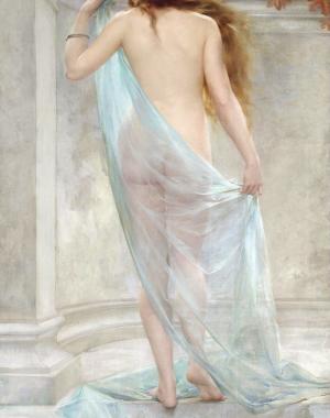 Guillaume Dubufe’s 1893 Diane Leaving Her Bath