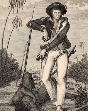 “From different Parents, different Climes we came,  At different Periods”; Fate still rules the same.  Unhappy Youth while bleeding on the ground;  ’Twas Yours to fall—but Mine to feel the wound.  London, Published Decr. 1st. 1794, by J. Johnson, St. Pauls’ Church Yard.