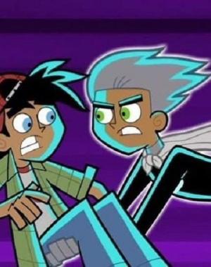 Danny Phantom saving Danny Fenton