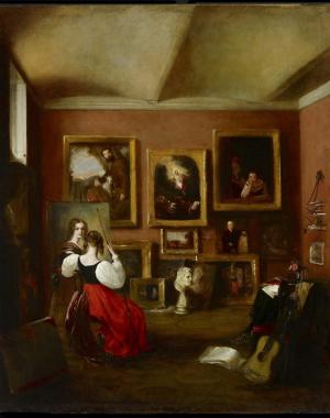 The Artist's Painting Room