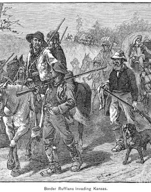 Border Ruffians Invade Kansas