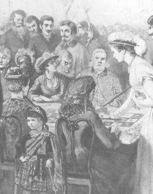 "Gwendolen at the Gaming-Table" by H. Winthrop Pierce