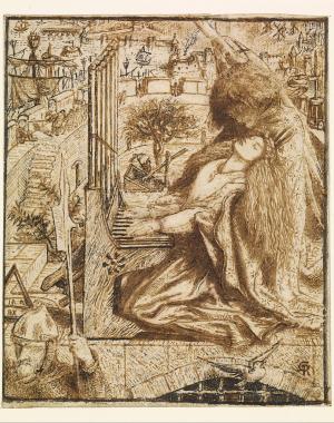 Dante Gabriel Rossetti, St. Cecilia (1856-1857)