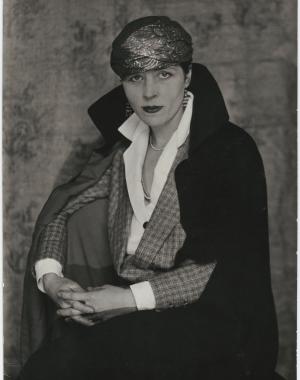 photograph portrait of Djuna Barnes