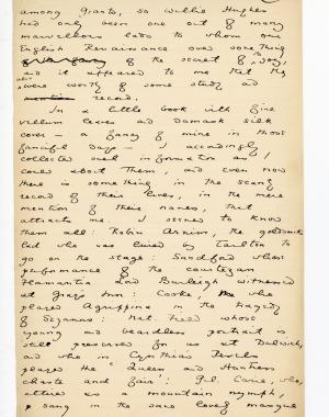 Folio 45 is a handwritten notebook page with no cutouts.