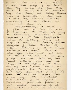 Folio 56 is a handwritten notebook page with no cutouts.