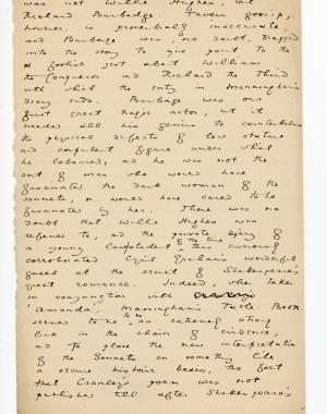 Folio 76 is a handwritten notebook page with no cutouts. In the top righthand corner the folio number 76 seems to be corrected in Wilde's hand from "75."