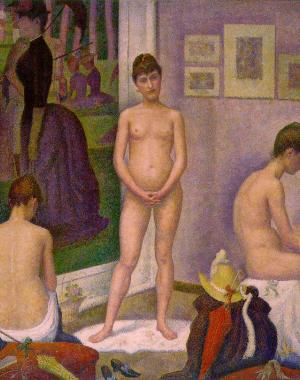Georges Seurat 1888 Les Poseuses