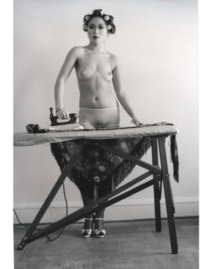 Arlene Gottfried. 1972. Eddie Sun's Friend Ironing.