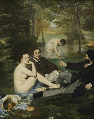 Edouard Manet, 1863,  Le Déjeuner sur l'herbe