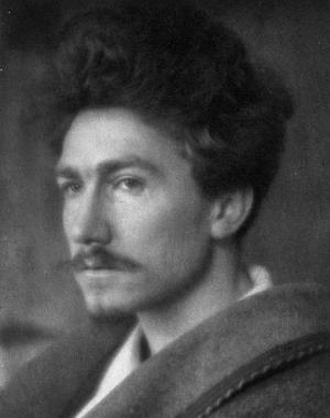 Ezra Pound in 1913 at age 28