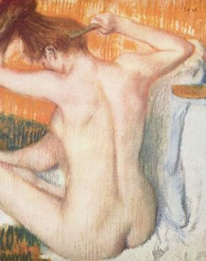 Edward Degas' 1884-86 La Toilette.