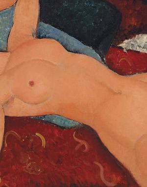 Amedeo Modigliani's 1917 Red Nude