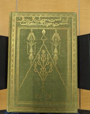 The cover features the Farsi-like font within the title, yet legible in English