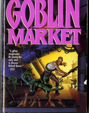 Cover page, The hero fights off a ravenous pack of goblins.