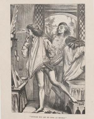 Full Plate Illustration: "Suppose you let me look at myself"