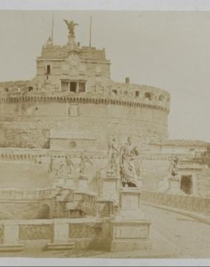 "The Castel and Bridge of St. Angelo," Rome