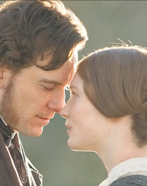 Michael Fassbender and Mia Wasikowska in the new Jane Eyre