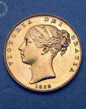 Great Britain, Gold Sovereign, 1838
