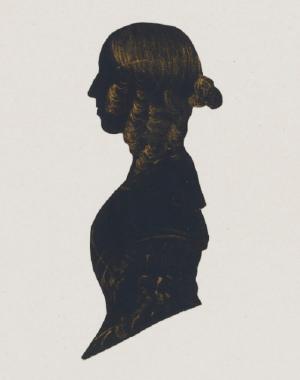 George Eliot, Silhouette by Unknown Artist (1838-1848)