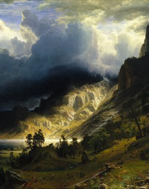 Bierstadt Rocky Mountains